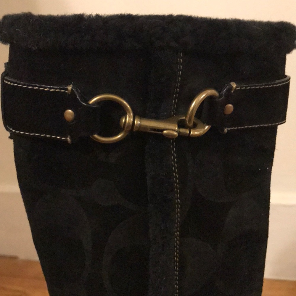 Black Coach boots - Picture 2 of 5